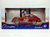 Solido 1953 Porsche 356 Pre-A James Dean Tribute Red 1:18 Scale - New