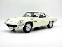 Kyosho Samurai Mazda Cosmo Sport Coupe White Large 1:12 Scale - New