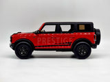 GT Spirit 2021 Ford Bronco 4 Door Wildtrack Race Red GT360 1:18 Scale - New