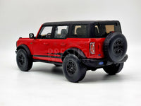 GT Spirit 2021 Ford Bronco 4 Door Wildtrack Race Red GT360 1:18 Scale - New