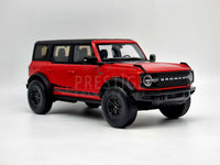 GT Spirit 2021 Ford Bronco 4 Door Wildtrack Race Red GT360 1:18 Scale - New