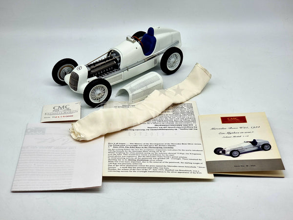 CMC 1934 Mercedes Benz W25 Ein Mythos Weib White M065 1:18 Scale - Use –  PrestigeCollectables