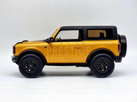 GT Spirit 2021 Ford Bronco Wildtrack 2 Door Orange Metallic US044 1:18 Scale - New