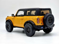 GT Spirit 2021 Ford Bronco Wildtrack 2 Door Orange Metallic US044 1:18 Scale - New