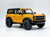 GT Spirit 2021 Ford Bronco Wildtrack 2 Door Orange Metallic US044 1:18 Scale - New