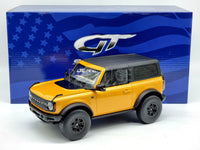 GT Spirit 2021 Ford Bronco Wildtrack 2 Door Orange Metallic US044 1:18 Scale - New