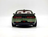 GT Spirit 2019 Dodge Challenger R/T Scat Pack Widebody Green GT815 1:18 Scale - New