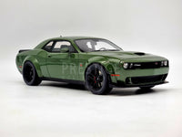 GT Spirit 2019 Dodge Challenger R/T Scat Pack Widebody Green GT815 1:18 Scale - New