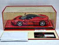 MR Collection Ferrari LaFerrari Rosso Corsa Red FE90SVMOD 13/39 1:18 Scale - Used