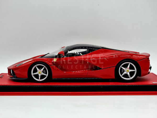 MR Collection 1/18 Ferrari LaFerrari Car model New Rosso Corsa Metallic  LE99