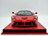 MR Collection Ferrari LaFerrari Rosso Corsa Red FE90SVMOD 13/39 1:18 Scale - Used