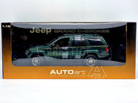 AUTOart NOS 1999 Jeep Grand Cherokee Metallic Green 74014 1:18 - New