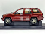 AUTOart NOS 1999 Jeep Grand Cherokee Sienna Pearl Red 74013 1:18 - New