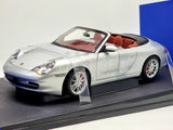 AUTOart NOS 2001 Porsche 911 Carrera Cabrio Facelift Arktissilber 77855 1:18 - New