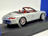 AUTOart NOS 2001 Porsche 911 Carrera Cabrio Facelift Arktissilber 77855 1:18 - New