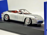 AUTOart NOS 2001 Porsche 911 Carrera Cabrio Facelift Arktissilber 77855 1:18 - New