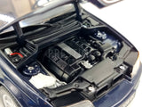 Kyosho BMW E46 328Ci Coupe Dark Blue 1:18 Scale - Used
