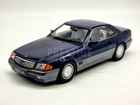 KK-Scale Mercedes Benz R129 SL500 Convertible & Hardtop Blue 1:18 - New