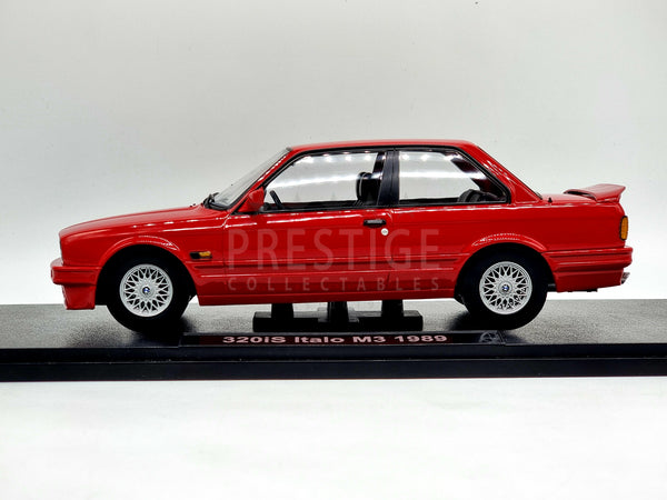 KK-Scale 1989 BMW 320iS E30 Italo M3 Red KKDC180883 1:18 Scale 