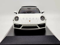 Minichamps 2021 Porsche 911 (992) Targa 4 GTS White 1:18 Scale - New