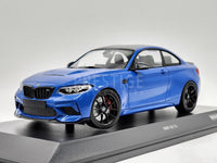 Minichamps 2020 BMW M2 CS Coupe (F87) Misano Blue 1:18 - New