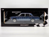 Minichamps 1968 BMW 2500 E3 Blue Metallic 1:18 Scale - New