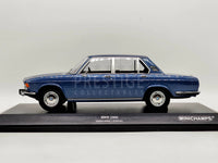 Minichamps 1968 BMW 2500 E3 Blue Metallic 1:18 Scale - New