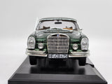 Norev 1969 Mercedes Benz 250SE Coupe W111 Green Metallic 1:18 - New