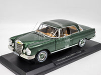 Norev 1969 Mercedes Benz 250SE Coupe W111 Green Metallic 1:18 - New