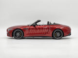 Genuine 2022 Mercedes Benz AMG SL63 4Matic+ Roadster (R232) Red 1:18 - New