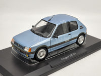 Norev 1988 Peugeot 205 GTi 1.6 Topaz Blue Opening Model 1:18 - New