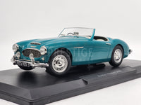 Norev 1969 Austin Healey 3000 MK1 Roadster Light Blue Aqua 1:18 - New