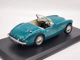 Norev 1969 Austin Healey 3000 MK1 Roadster Light Blue Aqua 1:18 - New