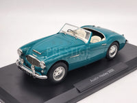 Norev 1969 Austin Healey 3000 MK1 Roadster Light Blue Aqua 1:18 - New