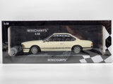 Minichamps 1982 BMW 635CSI E24 Coupe White 1:18 Scale - New