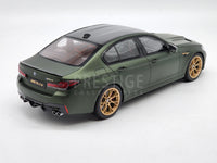 GT Spirit 2021 BMW M5 CS F90 Frozen Deep Green Metallic GT372 1:18 Scale - New