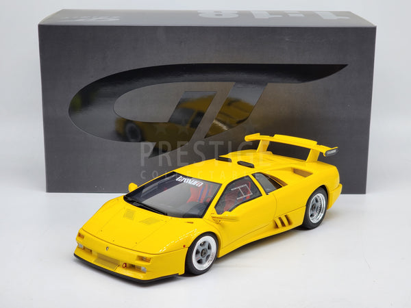 GT Spirit 1990 Lamborghini Diablo Jota Corsa Yellow GT322 1:18 Scale - New