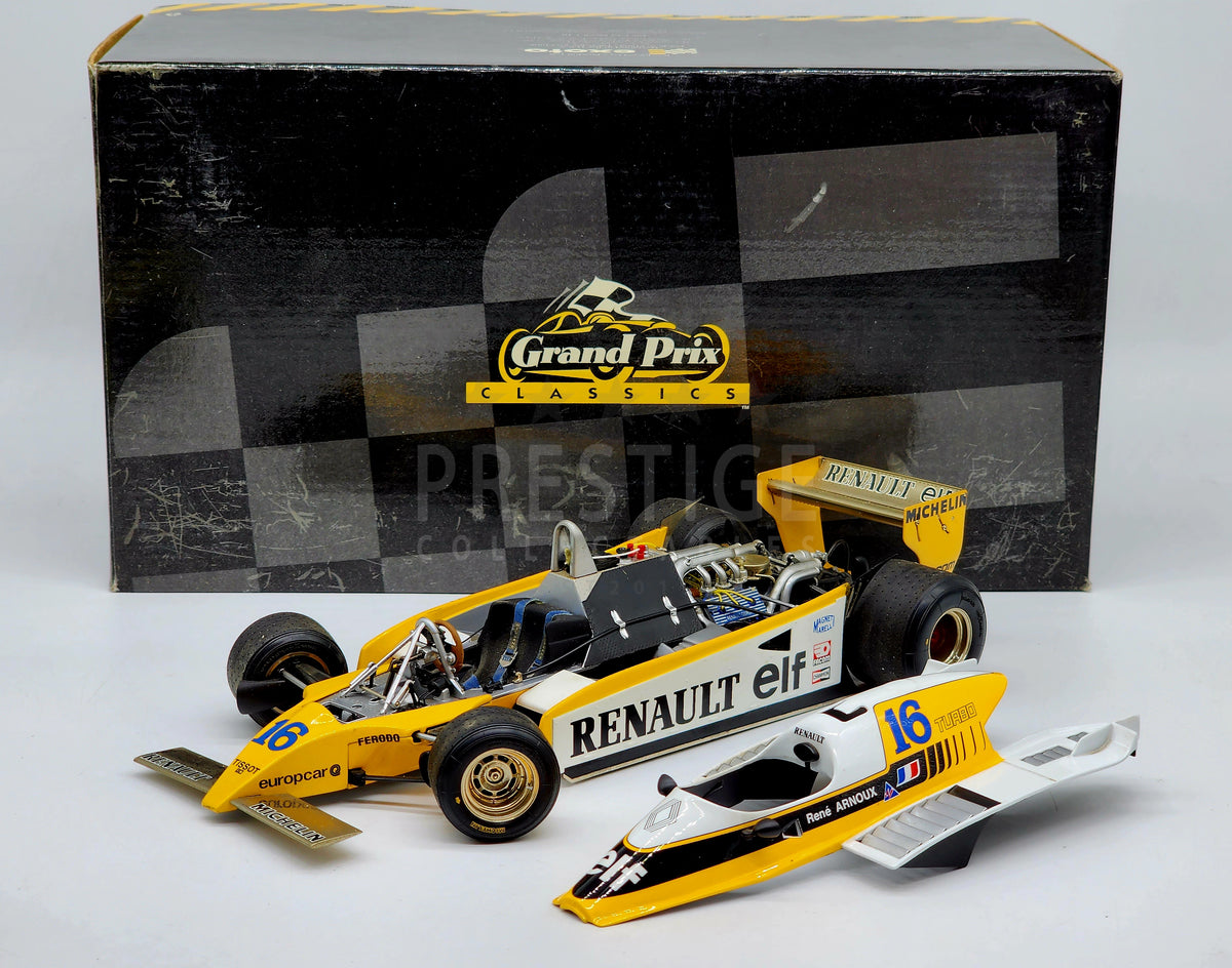 RARE Exoto 1980 Renault RE-20 Turbo Rene Arnoux Elf Livery 1:18 - Used ...