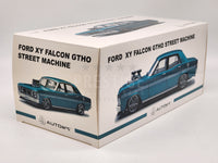 AUTOart Ford XY Falcon GTHO Street Machine BRUTE Subzero Teal 1:18 - Used