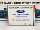 AUTOart Ford XY Falcon GTHO Street Machine BRUTE Subzero Teal 1:18 - Used