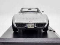 Norev 1969 Chevrolet Corvette C3 Coupe Metallic Silver 189032 1:18 - New