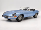 Norev 1962 Jaguar E-Type Roadster Light Blue Metallic Large 1:12 Scale - New