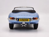 Norev 1962 Jaguar E-Type Roadster Light Blue Metallic Large 1:12 Scale - New