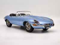 Norev 1962 Jaguar E-Type Roadster Light Blue Metallic Large 1:12 Scale - New