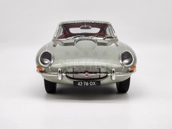 Norev 1964 Jaguar E-Type Coupe Grey Metallic Large 1:12 Scale