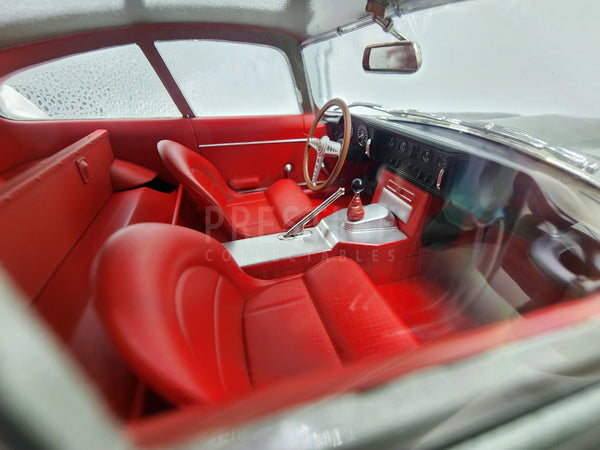 Norev 1964 Jaguar E-Type Coupe Grey Metallic Large 1:12 Scale