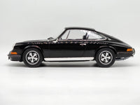 Norev 1972 Porsche 911 S Coupe Gloss Black 127511 Large 1:12 Scale - New