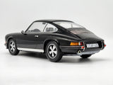 Norev 1972 Porsche 911 S Coupe Gloss Black 127511 Large 1:12 Scale - New