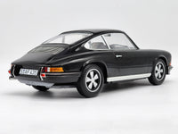 Norev 1972 Porsche 911 S Coupe Gloss Black 127511 Large 1:12 Scale - New