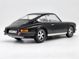 Norev 1972 Porsche 911 S Coupe Gloss Black 127511 Large 1:12 Scale - New